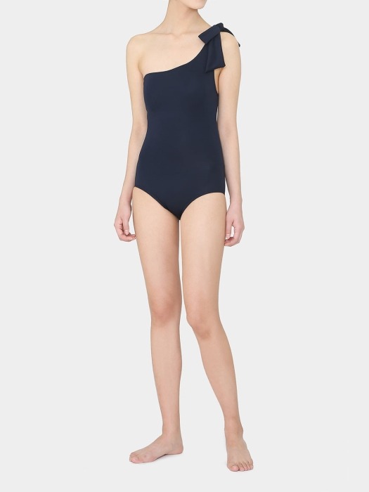 Navy Ola Ribbon Swimsuit