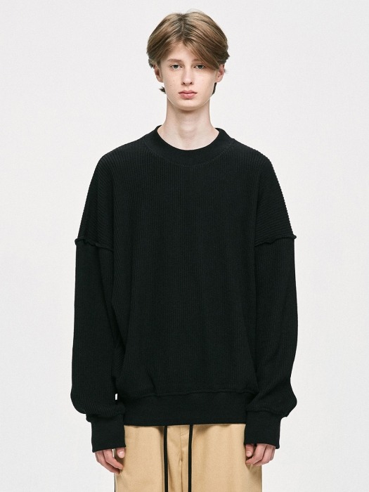 Oversized Sweater - Black