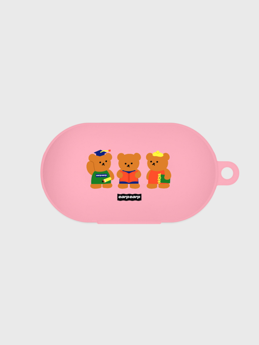 Smart bear friends-pink(버즈플러스-컬러젤리)