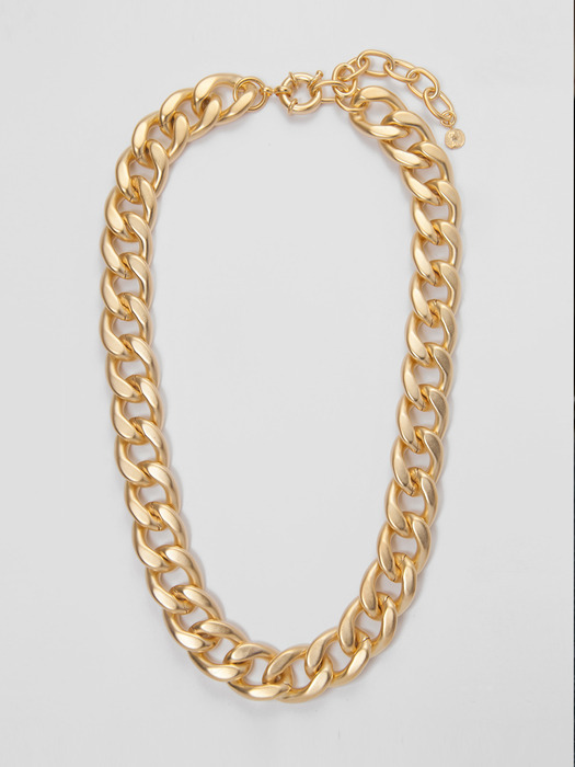 MOIRE BOLD CHAIN NECKLACE