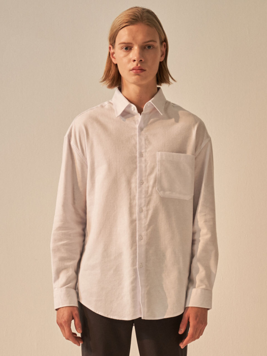 베이직기모셔츠 BASIC BRUSH SHIRT