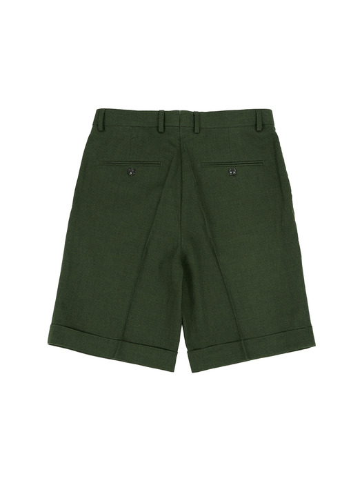 HBT Linen Shorts (Khaki)
