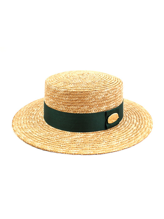 Kangkang Green Line Panama Hat 라피아햇