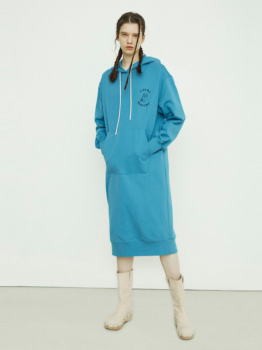 Hooded Sweat Dress with MARCH CHOUETTE (For WOMEN)_QUDAX21100BUX