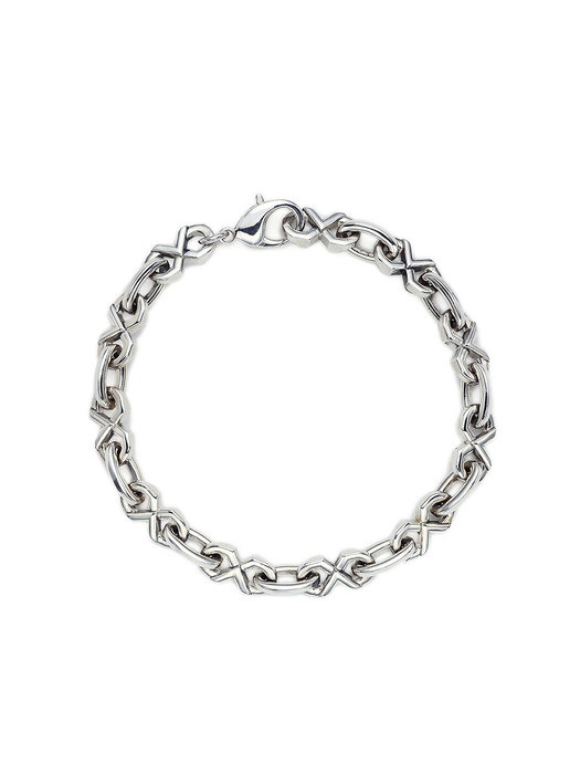 Double V Link Chain Bracelet_CVC00420