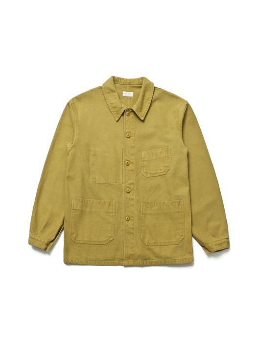 DAY COVERALL JACKET_MUSTARD