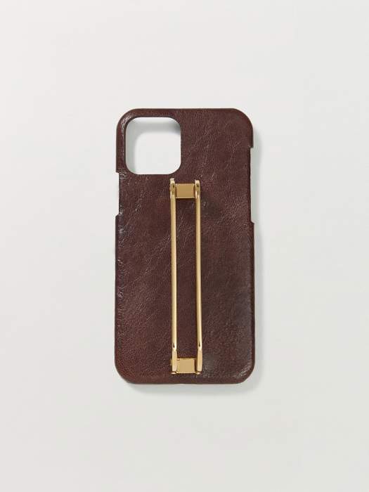 Phone Case Liney Wrinkle Brown