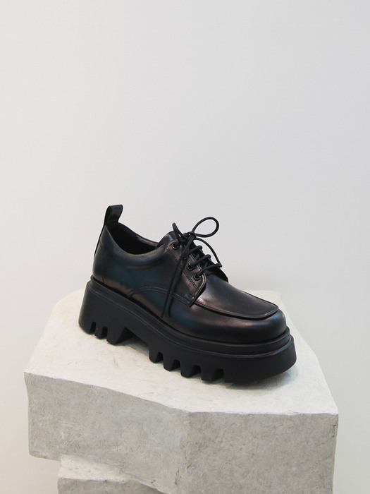 Mael Lace-up Loafer Black