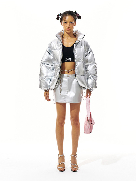 Two Way Puffer Silver
