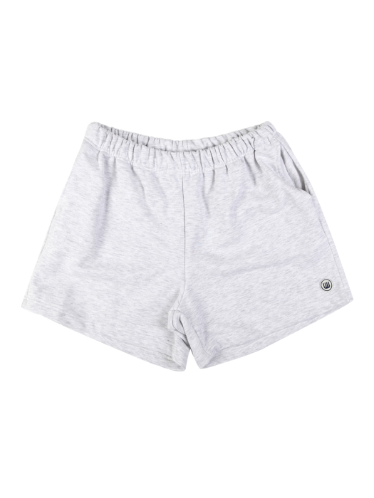 AF574PS184_Logo Patch Shorts Pants_1%Melange