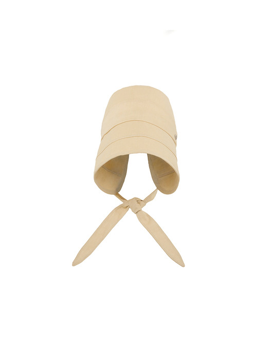 Sophie Ribbon Hat - Yellow beige