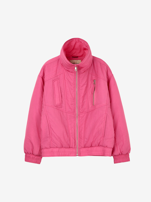 BELIEF Bomber jacket (Bubblegum pink)