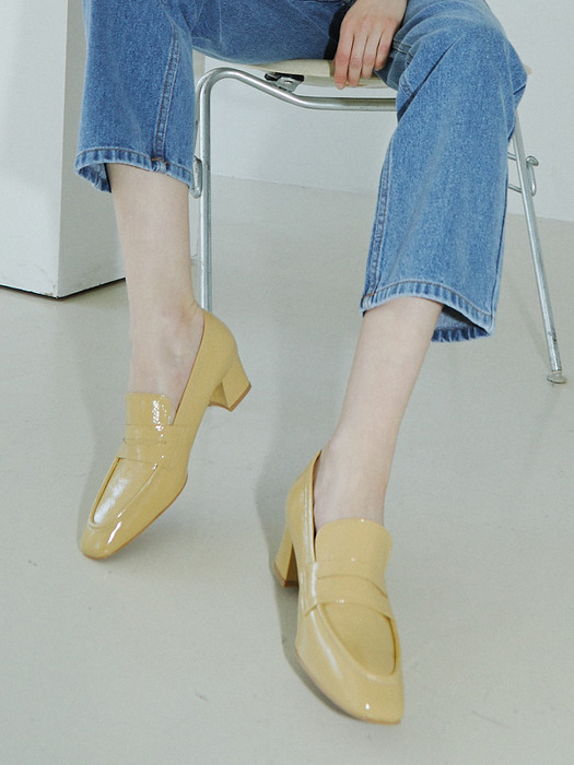 Loafer Pumps_Yellow