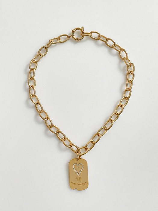 10TH Anniversary Bold chain Necklace