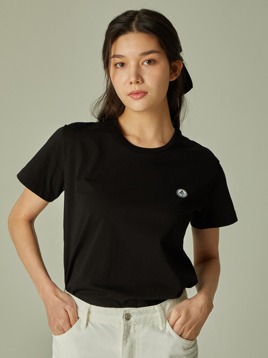 AGP 로고 티셔츠(W) 블랙