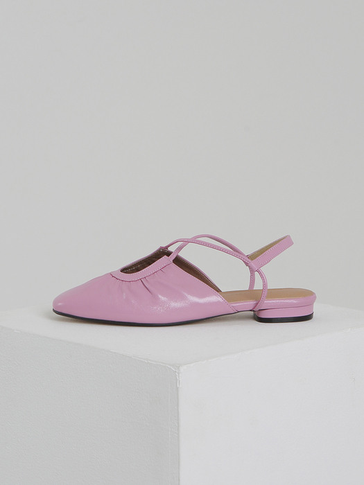 French ballet shoes Glossy Pink
