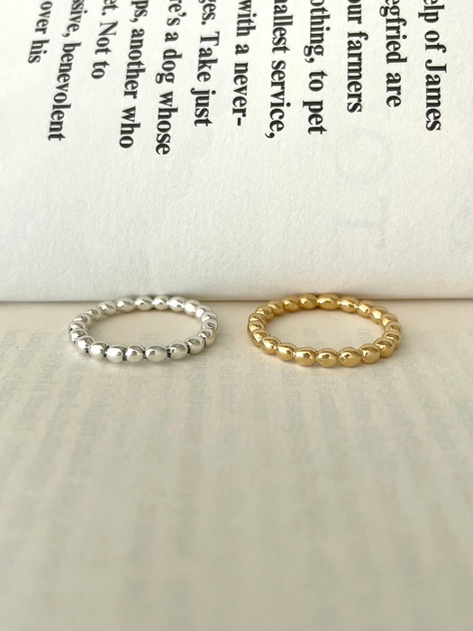 [silver925] bubble ring (2color)
