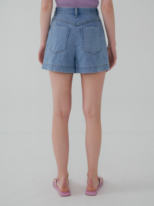 High-rise Denim Shorts Cream (JWPA2E922B2)