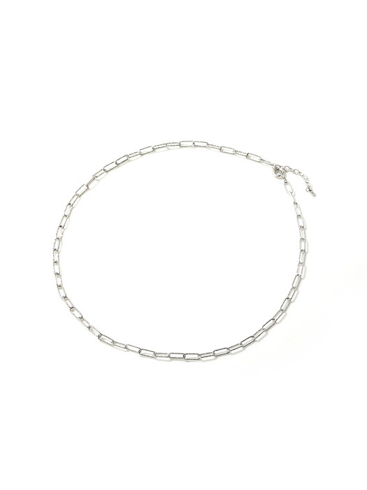 SILVER925 GLEAMING CHAIN NECKLACE