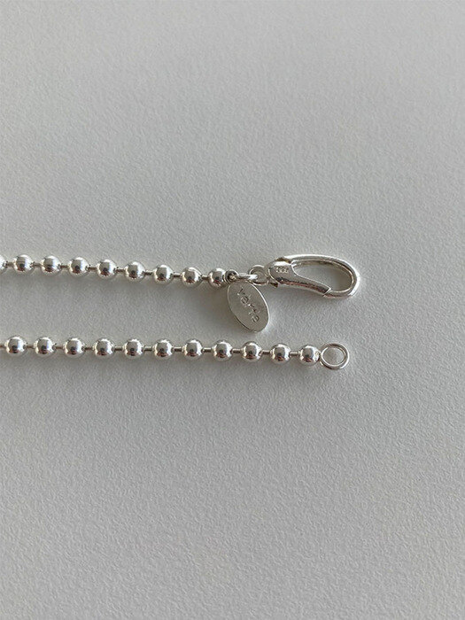 [925 silver]Un.silver.150 / mini corde necklace
