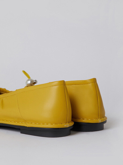 Shirring comfort flat(yellow)_DG1DA22507YEW