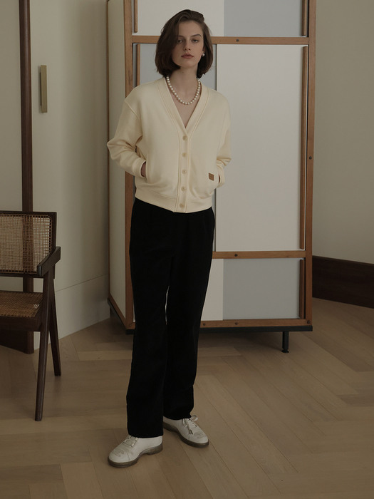 Hudson Corduroy String Pants_Black