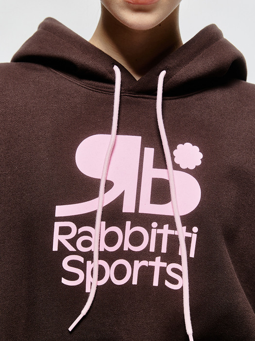 RB Symbol Logo Hoodie Brown