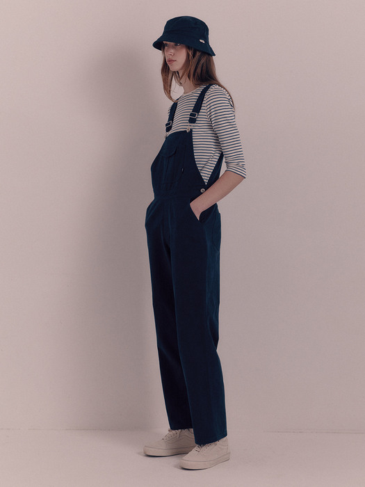 Toffe cotton overall (Navy)