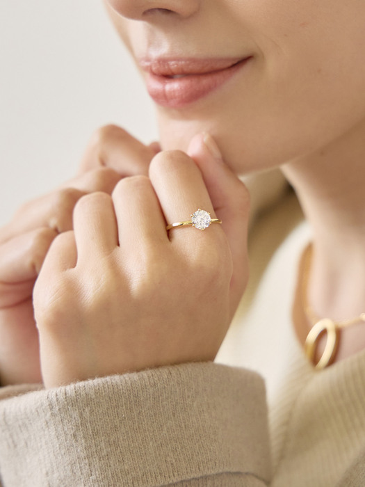 Grace Crystal Ring(L)