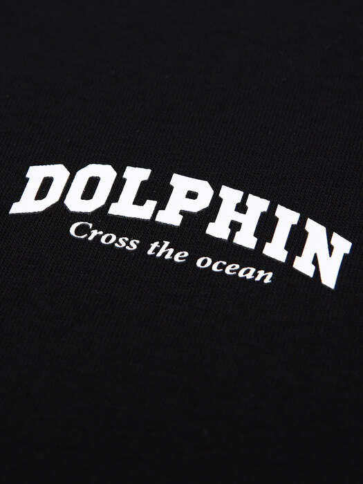  돌핀 아치로고 티셔츠 쿨그레이 블랙 2팩 DOLPHIN ARCH LOGO T-SHIRTS COOLGRAY BLACK 2PACK
