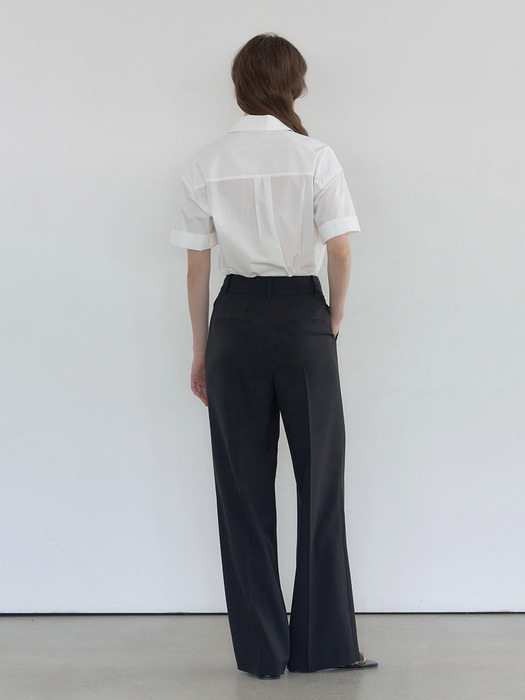 Summer new wide pant Black [N6MPT01]