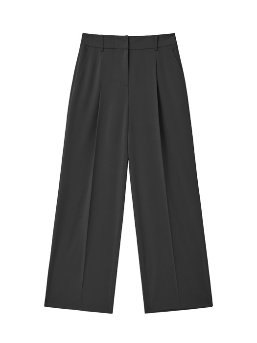 Summer new wide pant Black [N6MPT01]