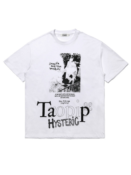 HYSTERIC ARTWORK T-SHIRT_WH