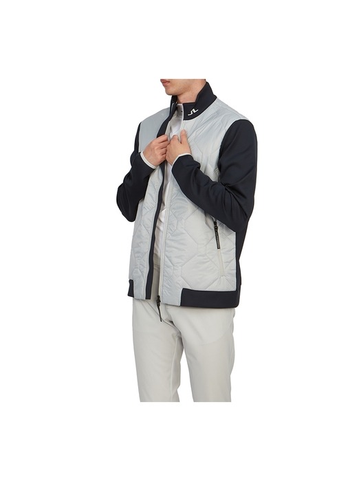 [골프] 퀼트 하이브리드 AMOW09261 U232 남자 미드 레이어 패딩 자켓
