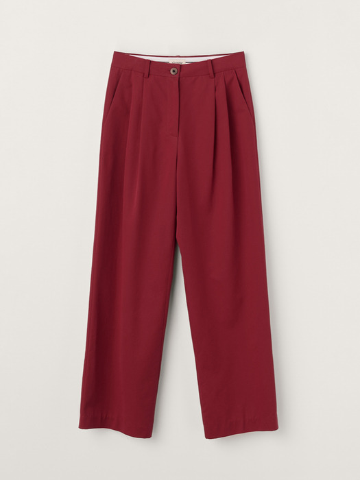 Martin Tuck Pants (Red)
