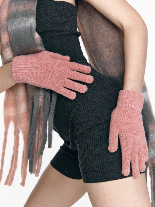 Wool Short Gloves (6colors)