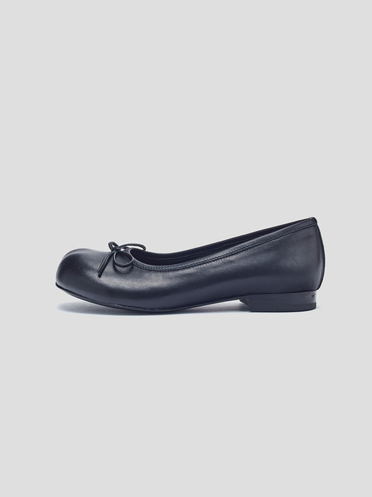 MOCHE FLAT SHOES_BLACK