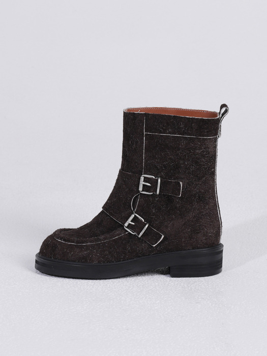 Monkstrap boots Brown