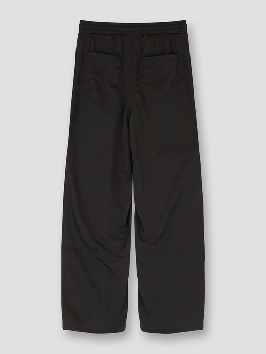 cargo pocket wide jogger pants m_brown