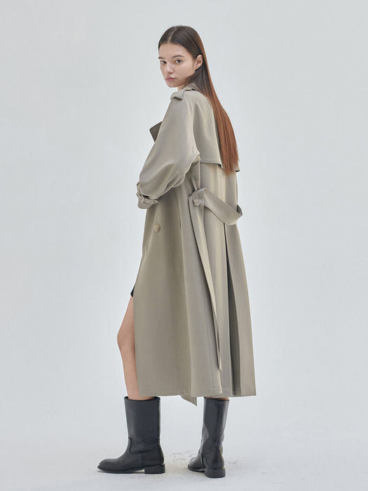 24SN double trench coat [S/BE]