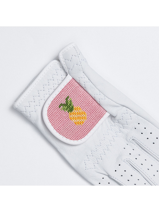 Pineapple Needlepoint Glove (Pair)
