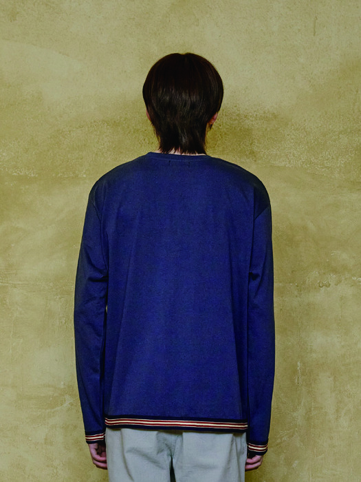 THEATER LONG SLEEVE_NAVY