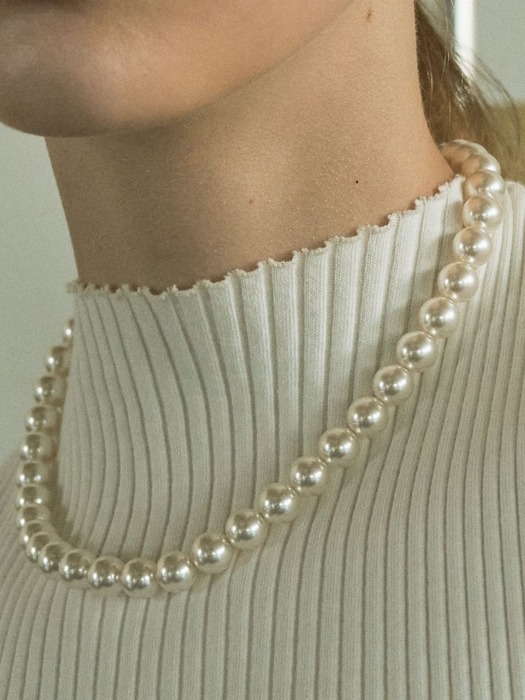 SWAL PEARL BASIC NECKLACE #0022