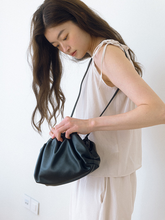 Wrinle Mini Bag - Black