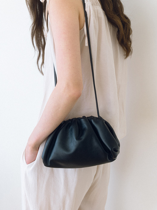 Wrinle Mini Bag - Black