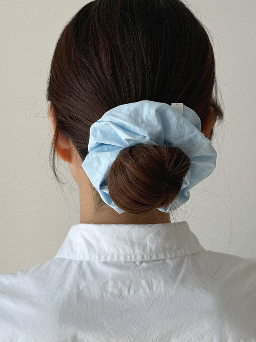 oar Vintage Shirt Scrunchie [Sky]