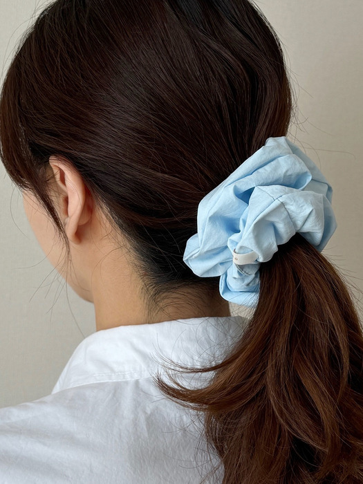 oar Vintage Shirt Scrunchie [Sky]