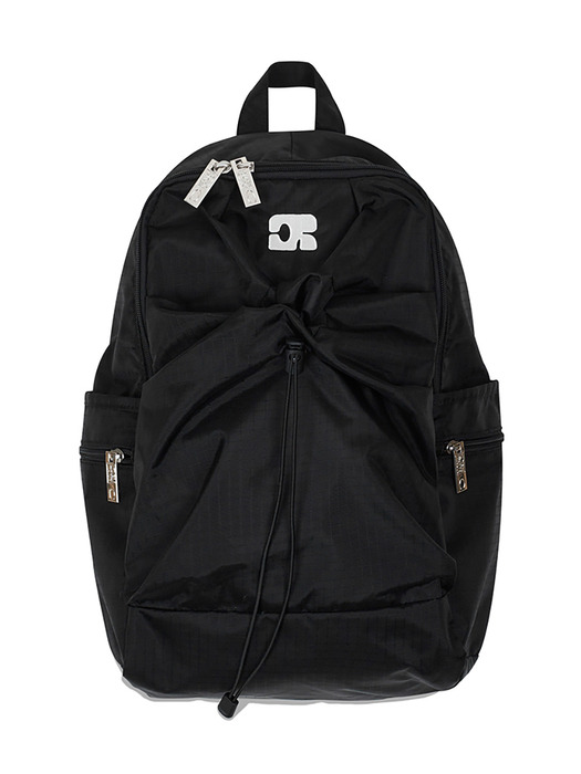 CENTAUR NYLON STRING BACKPACK_BLACK