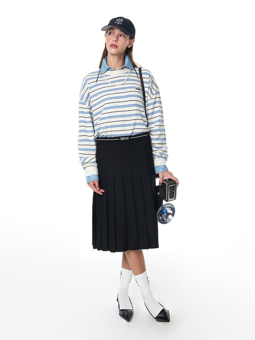 [단독] 24FW GRVR PLEATS SKIRT (2COLOR)