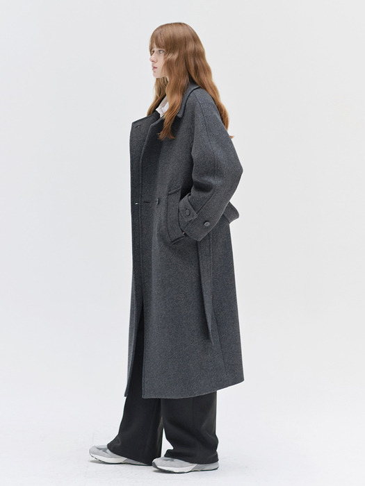 24WN double raglan long coat [CHA]